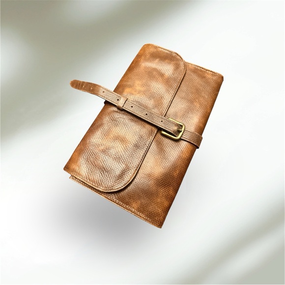 Daines and Hathaway leather travel pouch never used - Picture 2 of 5